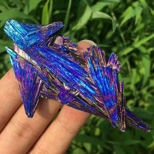 Natural Peacock Kyanite Crystal