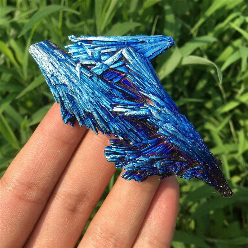 Natural Peacock Kyanite Crystal
