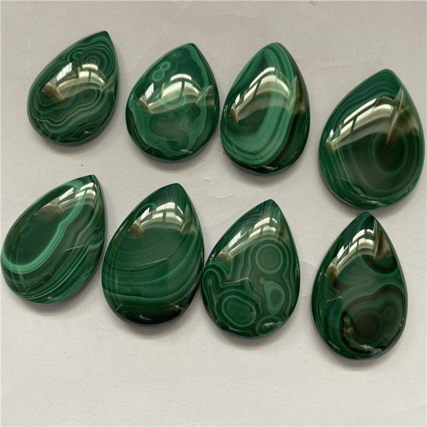 Natural Green Malachite Crystal Stone Pendant