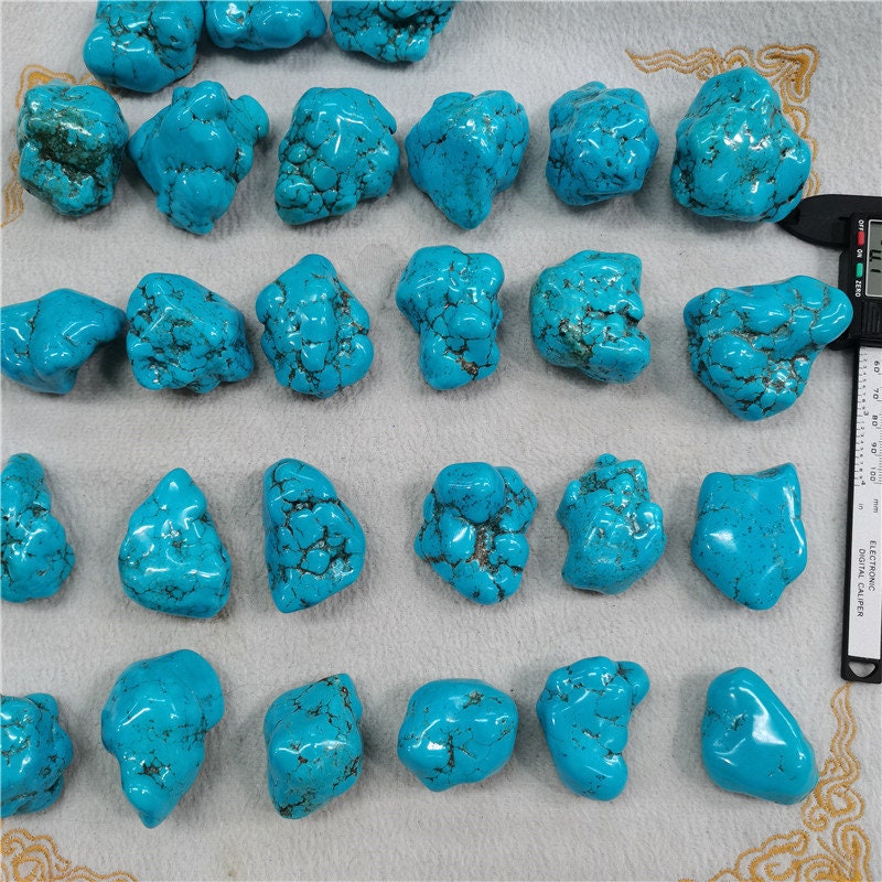 High Quality Raw Turquoise Crystal Stone