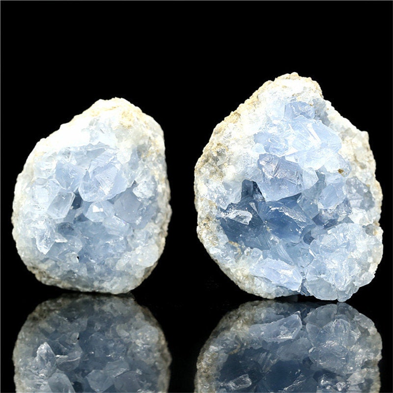 Natural Rough Celestite Kyanite Crystal Chunks