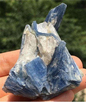Kyanite Crystal Cluster Healing Home Decor Reiki